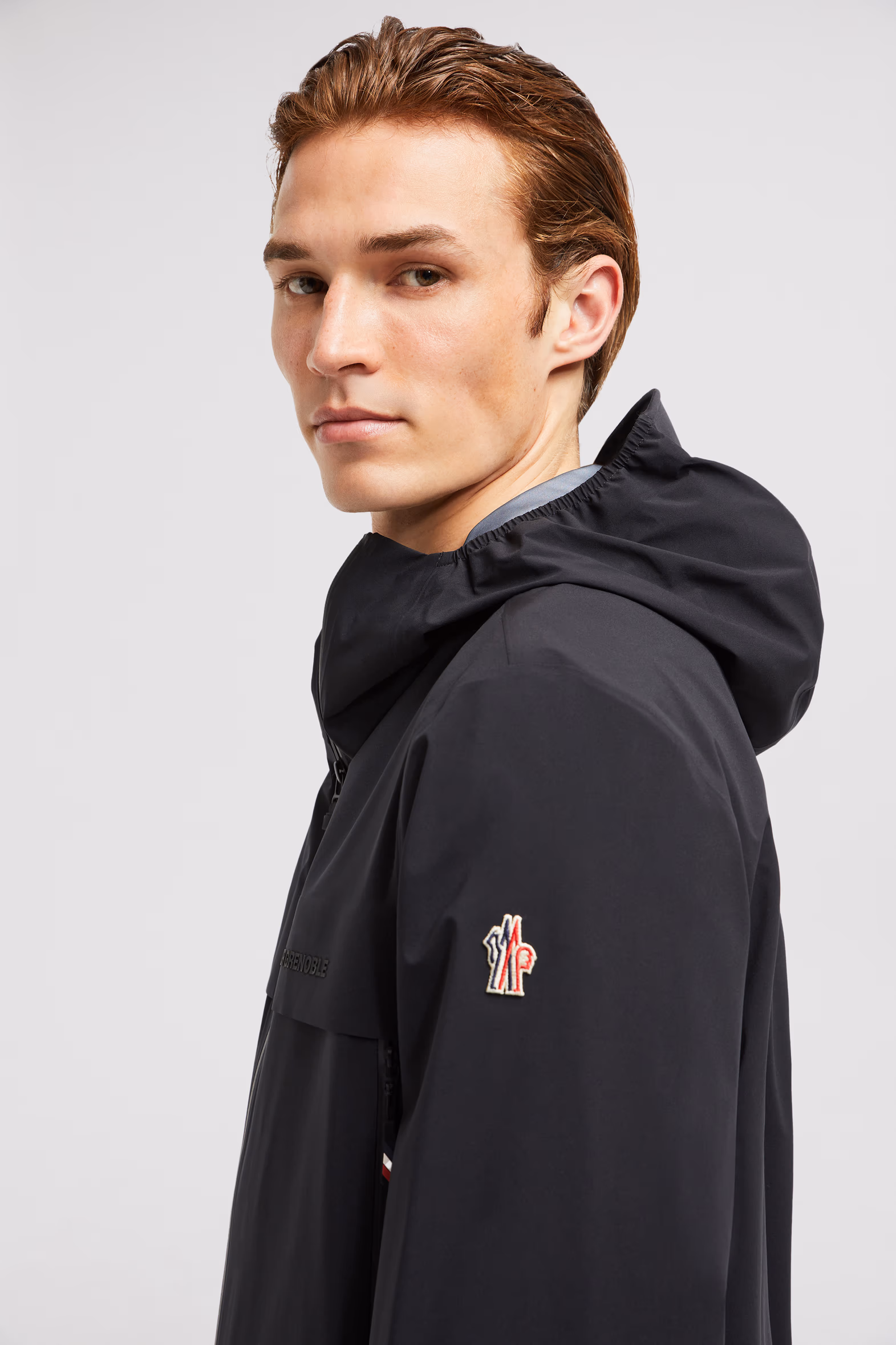 Shipton Hooded Shell Jacket Men Black Moncler 4